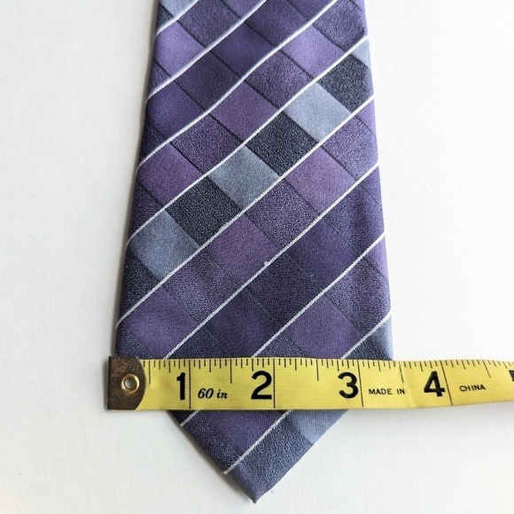 2pc Tie Bundle Grid Print & Jacquard- MICHAEL Michael Kors Kenneth Cole Reaction - Picture 14 of 14